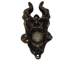 Gargoyle Face Door Bell (w/ Horns)